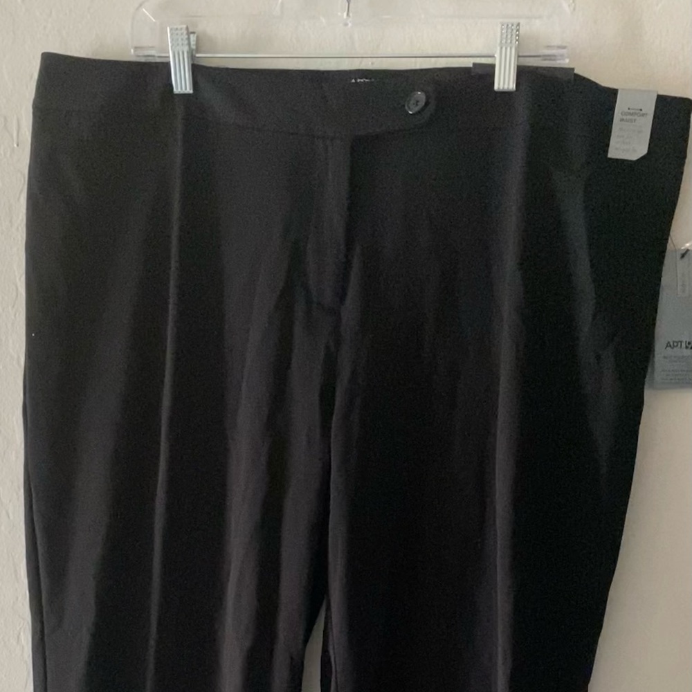 BNWT Apt 9 Modern Trouser Leg Pant 18W short